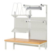 Rau System-Aufbau Komplettset 06, für Produktbreite 1500 mm, RAL7035/RAL7035-3