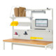 Rau System-Aufbau Komplettset 06, für Produktbreite 2000 mm, RAL7035/RAL7035-1