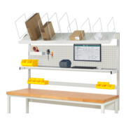 Rau System-opbouw Compleetset 03, voor productbreedte 2000 mm, RAL7035/RAL7035