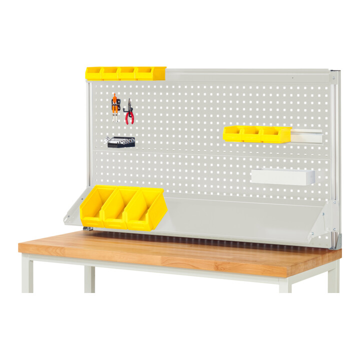 Rau Système de montage (Kit complet-02 L1500 mm), pour installation sur plan de travail, RAL7035
