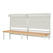 Rau Système de montage Kit complet 02, largeur produit 3000 mm, RAL7035/RAL7035-3