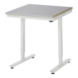 Rau Table de travail électrique réglable en hauteur H720-1120mm, plateau ES 28 mm