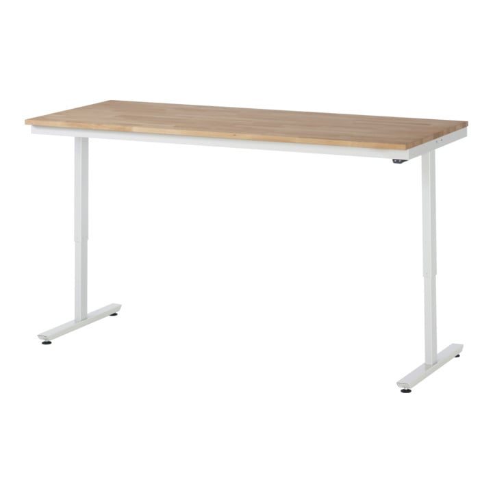 Rau Table de travail électrique réglable en hauteur, L750xP800xH720-1120mm, plateau ES 28 mm