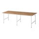 Rau Table de travail Jerry réglable en hauteur, L2500xP1000xH800-850mm, plateau B-25mm-1