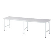 Rau Table de travail Jerry réglable en hauteur, L3000xP800xH800-850mm, plateau M 22mm