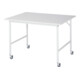 Rau Table de travail mobile Jerry (4 LR), L1250xP1000xH900mm, plateau M 22mm-1