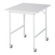 Rau Table de travail mobile Jerry (4 LR), L750xP1000xH900mm, plateau M 22mm-1