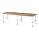 Rau Table de travail mobile Jerry (6 LR), L3000xP1000xH900mm, Plateau B 25mm-1