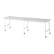 Rau Table de travail mobile Jerry (6 LR), L3000xP800xH900mm, plateau M 22mm-1