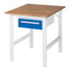Rau Table de travail Tom réglable en hauteur KM02, L750xP1000xH760-1080mm, plateau B-25mm-1