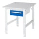 Rau Table de travail Tom réglable en hauteur KM02, L750xP1000xH760-1080mm, plateau M-22mm-1