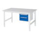 Rau Table de travail Tom réglable en hauteur KM03, L1500xP1000xH760-1080mm, plateau M 22mm-1