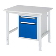 Rau Table de travail Tom réglable en hauteur KM05, L1000xP800xH760-1080mm, plateau M 22mm