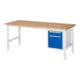 Rau Table de travail Tom réglable en hauteur KM05, L2000xP800xH760-1080mm, plateau B-25mm-1