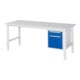 Rau Table de travail Tom réglable en hauteur KM05, L2000xP800xH760-1080mm, plateau M 22mm-1