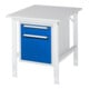 Rau Table de travail Tom réglable en hauteur KM05, L750xP1000xH760-1080mm, plateau M 22mm-1