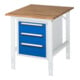 Rau Table de travail Tom réglable en hauteur KM06, L750xP1000xH760-1080mm, plateau B-25mm-1