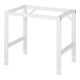 Rau Table de travail Tom réglable en hauteur KM10, L1000 x P1000 x H760-1080mm, plateau B-25mm