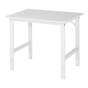 Rau Table de travail Tom réglable en hauteur, L1000xP800xH760-1080mm, plateau ME 28mm