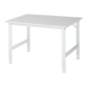 Rau Table de travail Tom réglable en hauteur, L1250xP1000xH760-1080mm, plateau ME 28mm