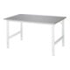 Rau Table de travail Tom réglable en hauteur, L1500xP1000xH760-1080mm, plateau ES 28mm-1