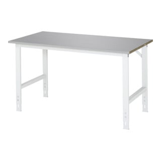 Rau Table de travail Tom réglable en hauteur, L1500xP800xH760-1080mm, plateau ES 28mm