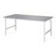 Rau Table de travail Tom réglable en hauteur, L2000xP1000xH760-1080mm, plateau ES 28mm-1