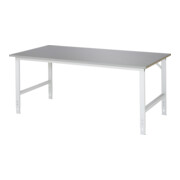 Rau Table de travail Tom réglable en hauteur, L2000xP1000xH760-1080mm, plateau ES 28mm