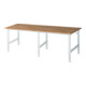 Rau Table de travail Tom réglable en hauteur, L2500xP1000xH760-1080mm, plateau B-25mm-1