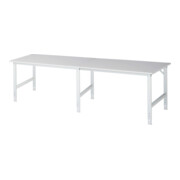 Rau Table de travail Tom réglable en hauteur, L3000xP1000xH760-1080mm, plateau M 22mm