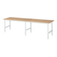 Rau Table de travail Tom réglable en hauteur, L3000xP800xH760-1080mm, plateau B-25mm-1