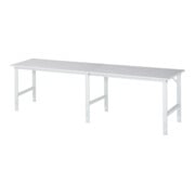 Rau Table de travail Tom réglable en hauteur, L3000xP800xH760-1080mm, plateau M 22mm