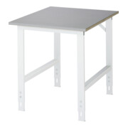 Rau Table de travail Tom réglable en hauteur, L750xP1000xH760-1080mm, plateau ES 28mm