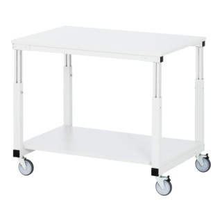 Rau tafelwagen hard laminaat plaat 30mm BxDxH 1000x700x650-1100mm