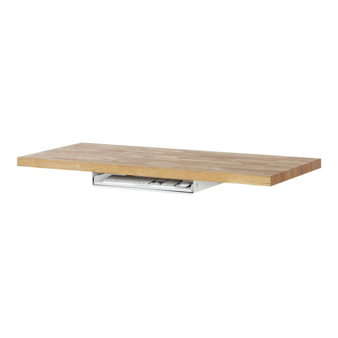 Rau Tastaturauszug 1, B640xT485xH85mm, RAL7035