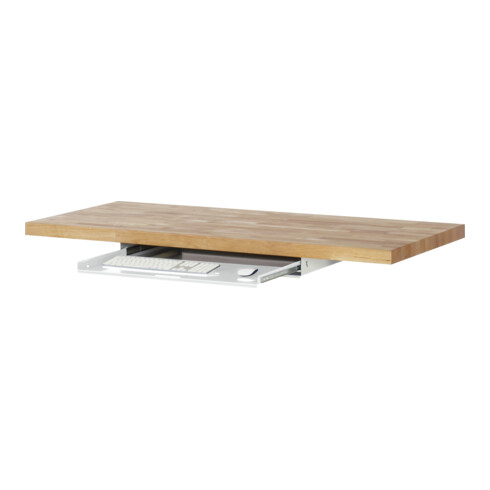 Rau Tastaturauszug 2, B745xT485xH85mm, RAL7035