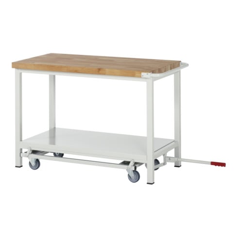 Rau Tavolo da lavoro mobile 8570, lxPxH=2000x700x880mm