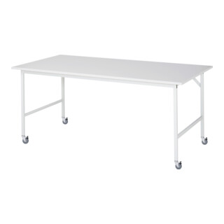 Rau Tavolo da lavoro mobile Jerry (4 LR), L2000xP1000xA900mm, piano M 22mm