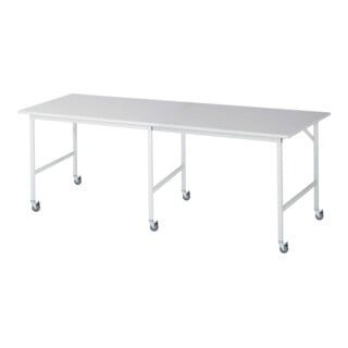 Rau Tavolo da lavoro mobile Jerry (6 LR), L2500xP1000xA900mm, piano M 22mm
