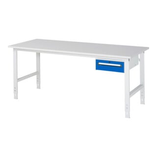 Rau Tavolo da lavoro Tom regolabile in altezza KM02, L2000xP800xA760-1080mm, piano M 22mm