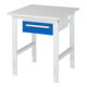 Rau Tavolo da lavoro Tom regolabile in altezza KM02, L750xP800xA760-1080mm, piano M 22mm-1