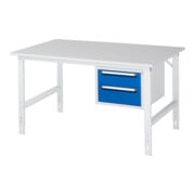 Rau Tavolo da lavoro Tom regolabile in altezza KM03, L1500xP1000xA760-1080mm, piano M 22mm