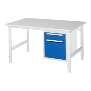 Rau Tavolo da lavoro Tom regolabile in altezza KM05, L1500xP1000xA760-1080mm, piano M-22mm