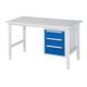 Rau Tavolo da lavoro Tom regolabile in altezza KM06, L1500xP800xA760-1080mm, piano M-22mm-1