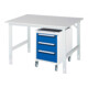 Rau Tavolo da lavoro Tom regolabile in altezza KM09, L1250xP1000xA760-1080mm, piano M 22mm-1