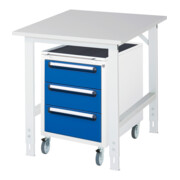 Rau Tavolo da lavoro Tom regolabile in altezza KM09, L750xP1000xA760-1080mm, piano M 22mm
