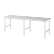 Rau Tavolo da lavoro Tom regolabile in altezza, L2500xP800xA760-1080mm, piano M 22mm
