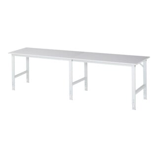 Rau Tavolo da lavoro Tom regolabile in altezza, L3000xP800xA760-1080mm, piano M 22mm
