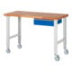 Rau Verplaatsbare Werkbank in hoogte verstelbaar 7001A1, B1500xD700xH950-1000mm-1