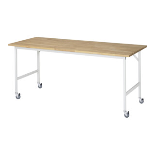 Rau Verplaatsbare Werktafel Jerry (4 LR), B2000xD800xH900mm, B-Platte-25mm